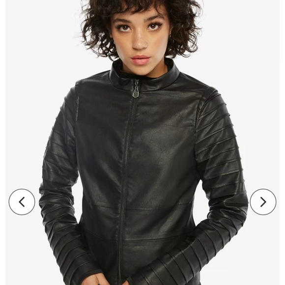 Star Wars: The Last Jedi Kylo Ren Lightsaber Moto Jacket - Picture 5 of 6